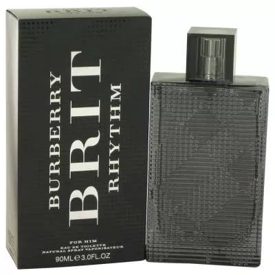 Burberry Brit Rhythm by Burberry Eau De Toilette Spray 3 oz For Men