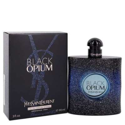 Black Opium Intense by Yves Saint Laurent Eau De Parfum Spray 3 oz For Women