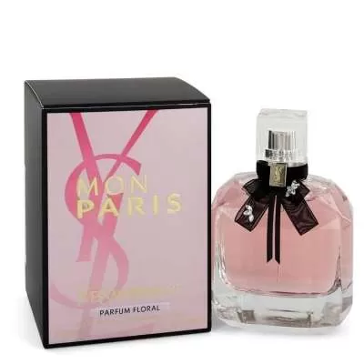 Mon Paris Floral by Yves Saint Laurent Eau De Parfum Spray 3 oz For Women