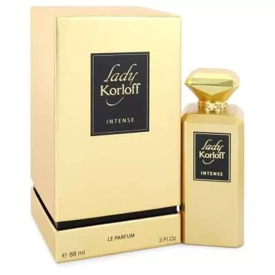 Lady Korloff Intense by Korloff Eau De Parfum Spray 3 oz For Women