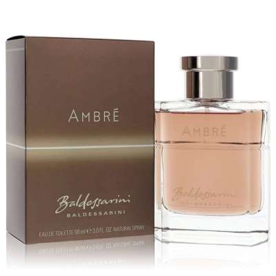 Baldessarini Ambre by Hugo Boss Eau De Toilette Spray 3 oz For Men