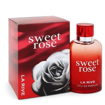 La Rive Sweet Rose by La Rive Eau De Parfum Spray 3 oz For Women