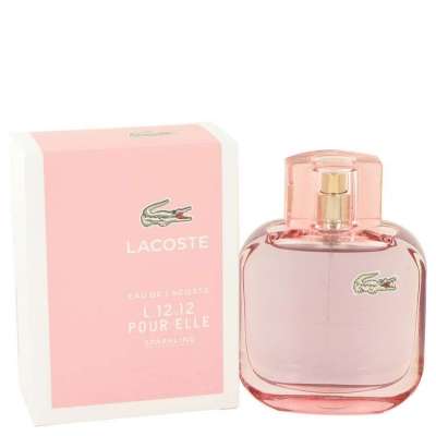 Lacoste Eau De Lacoste L.12.12 Sparkling by Lacoste Eau De Toilette Spray 3 oz For Women