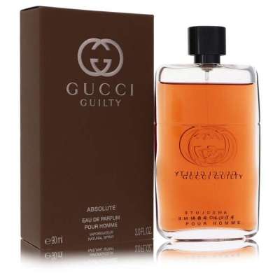 Gucci Guilty Absolute by Gucci Eau De Parfum Spray 3 oz For Men