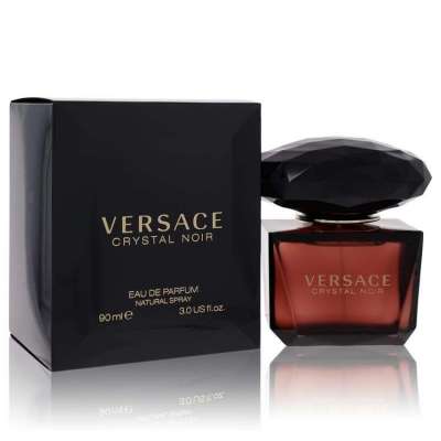 Crystal Noir by Versace Eau De Parfum Spray 3 oz For Women