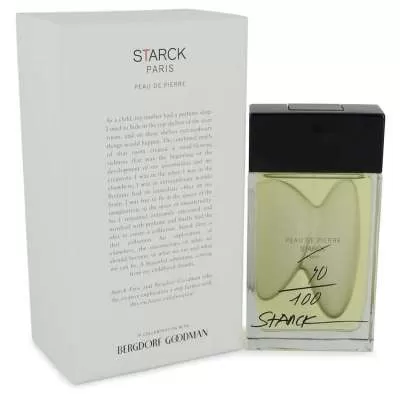 Peau De Pierre by Starck Paris Eau De Parfum Spray 3 oz For Men