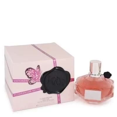 Flowerbomb Nectar by Viktor & Rolf Eau De Parfum Intense Spray 3.04 oz For Women