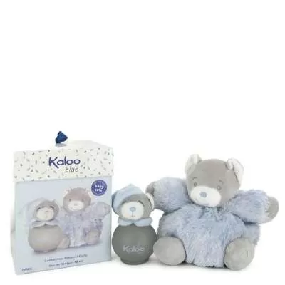 Kaloo Blue by Kaloo Eau De Senteur Spray (Alcohol Free) + Free Fluffy Bear 3.2 oz For Men