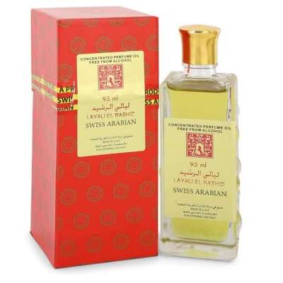 Layali El Rashid by Swiss Arabian Concentrated Perfume Oil Free From Alcohol (Unisex) 3.2 oz For Wom
