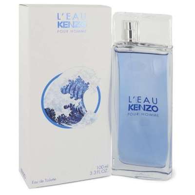 L'eau Kenzo by Kenzo Eau De Toilette Spray 3.3 oz For Men