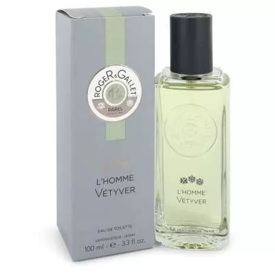 Roger & Gallet L'Homme Vetyver by Roger & Gallet Eau De Toilette Spray 3.3 oz For Men