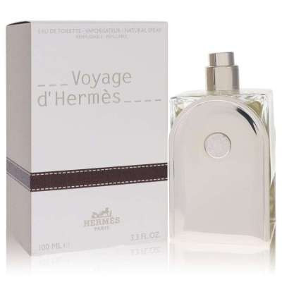 Voyage D'Hermes by Hermes Eau De Toilette Spray Refillable 3.3 oz For Men