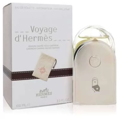 Voyage D'Hermes by Hermes Eau De Toilette Spray with Pouch (Unisex) 3.3 oz For Women