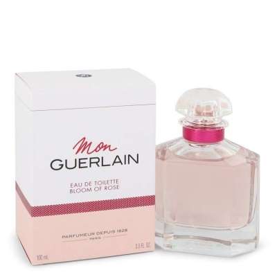 Mon Guerlain Bloom of Rose by Guerlain Eau De Toilette Spray 3.3 oz For Women