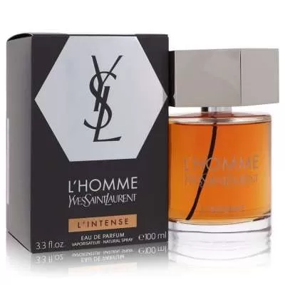 L'homme L'Intense by Yves Saint Laurent Eau De Parfum Spray 3.3 oz For Men