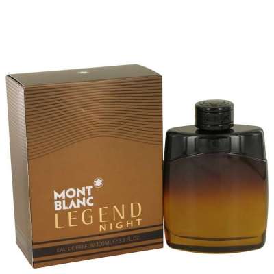 Montblanc Legend Night by Mont Blanc Eau De Parfum Spray 3.3 oz For Men