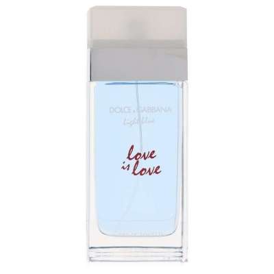 Light Blue Love Is Love by Dolce & Gabbana Eau De Toilette Spray (Tester) 3.3 oz For Women