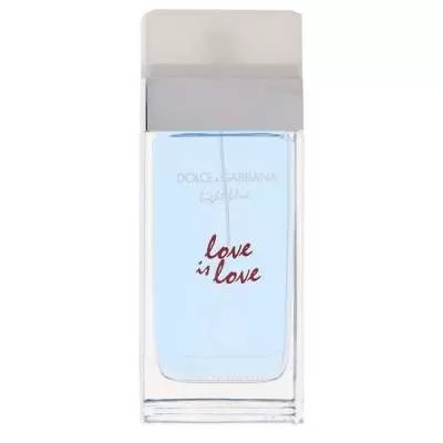 Light Blue Love Is Love by Dolce & Gabbana Eau De Toilette Spray (Tester) 3.3 oz For Women