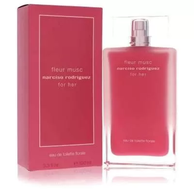 Narciso Rodriguez Fleur Musc by Narciso Rodriguez Eau De Toilette Florale Spray 3.3 oz For Women
