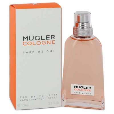 Mugler Take Me Out by Thierry Mugler Eau De Toilette Spray (Unisex) 3.3 oz For Women