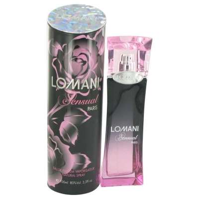 Lomani Sensual by Lomani Eau De Parfum Spray 3.3 oz For Women