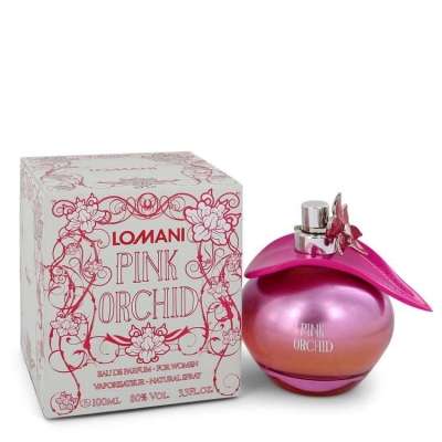 Lomani Pink Orchid by Lomani Eau De Parfum Spray 3.3 oz For Women