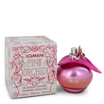 Lomani Pink Orchid by Lomani Eau De Parfum Spray 3.3 oz For Women