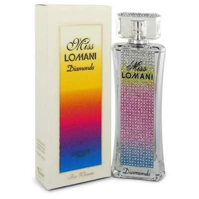 Miss Lomani Diamonds by Lomani Eau De Parfum Spray 3.3 oz For Women