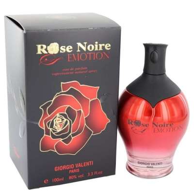 Rose Noire Emotion by Giorgio Valenti Eau De Parfum Spray 3.3 oz For Women