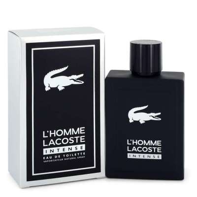 Lacoste L'homme Intense by Lacoste Eau De Toilette Spray 3.3 oz For Men