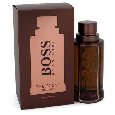 Boss The Scent Absolute by Hugo Boss Eau De Parfum Spray 3.3 oz For Men