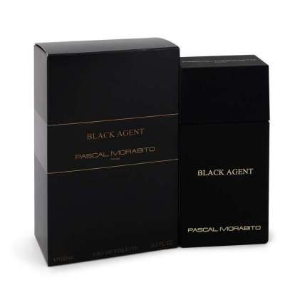 Black Agent by Pascal Morabito Eau De Toilette Spray 3.3 oz For Men