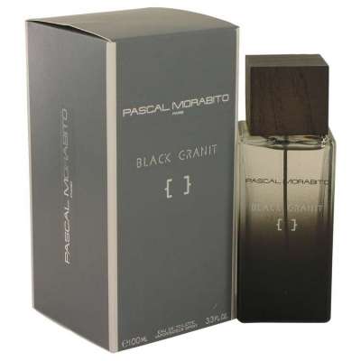 Black Granit by Pascal Morabito Eau De Toilette Spray 3.3 oz For Men