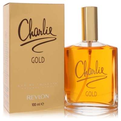 CHARLIE GOLD by Revlon Eau De Toilette Spray 3.3 oz For Women