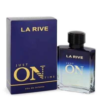 La Rive Just On Time by La Rive Eau De Toilette Spray 3.3 oz For Men