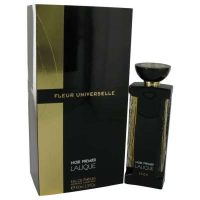 Lalique Fleur Universelle Noir Premier by Lalique Eau De Parfum Spray (Unisex) 3.3 oz For Women
