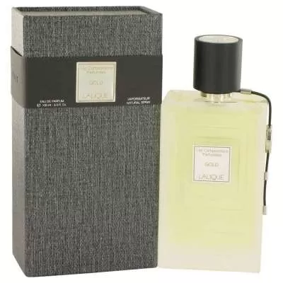 Les Compositions Parfumees Gold by Lalique Eau De Parfum Spray 3.3 oz For Women