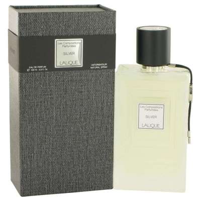 Les Compositions Parfumees Silver by Lalique Eau De Parfum Spray 3.3 oz For Women