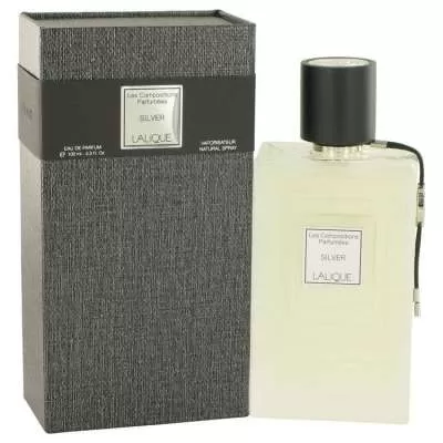 Les Compositions Parfumees Silver by Lalique Eau De Parfum Spray 3.3 oz For Women