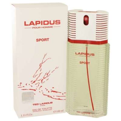 Lapidus Pour Homme Sport by Lapidus Eau De Toilette Spray 3.33 oz For Men