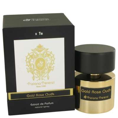 Gold Rose Oudh by Tiziana Terenzi Eau De Parfum Spray (Unisex) 3.38 oz For Women