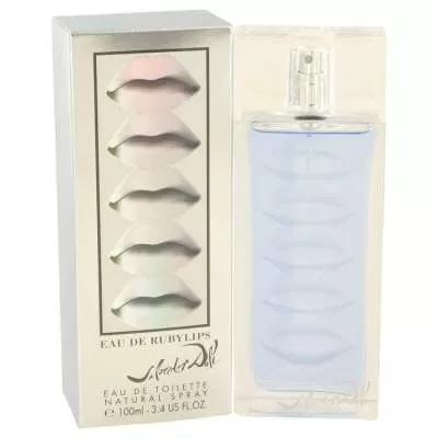 Eau de Ruby Lips by Salvador Dali Eau De Toilette Spray 3.4 oz For Women