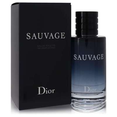 Sauvage by Christian Dior Eau De Toilette Spray (Refillable) 3.4 oz For Men