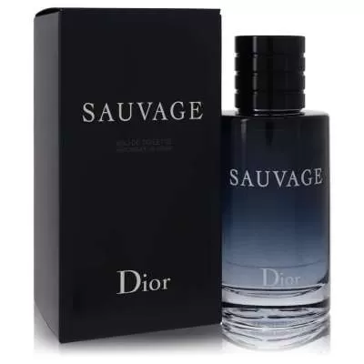 Sauvage by Christian Dior Eau De Toilette Spray (Refillable) 3.4 oz For Men