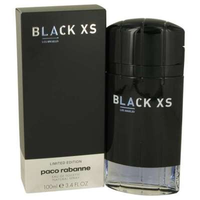 Black XS Los Angeles by Paco Rabanne Eau De Toilette Spray (Limited Edition) 3.4 oz For Men