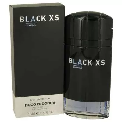 Black XS Los Angeles by Paco Rabanne Eau De Toilette Spray (Limited Edition) 3.4 oz For Men