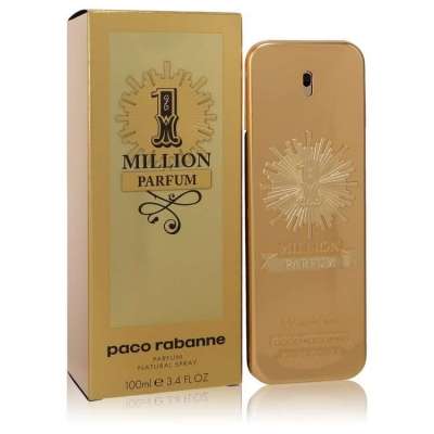 1 Million Parfum by Paco Rabanne Parfum Spray 3.4 oz For Men