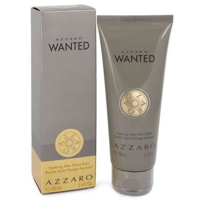 Azzaro Wanted by Azzaro After Shave Balm 3.4 oz  For Men