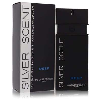 Silver Scent Deep by Jacques Bogart Eau De Toilette Spray 3.4 oz For Men