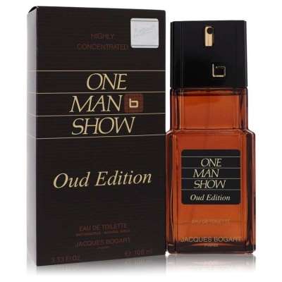 One Man Show Oud Edition by Jacques Bogart Eau De Toilette Spray 3.4 oz For Men